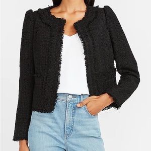 Cropped Tweed Jacket